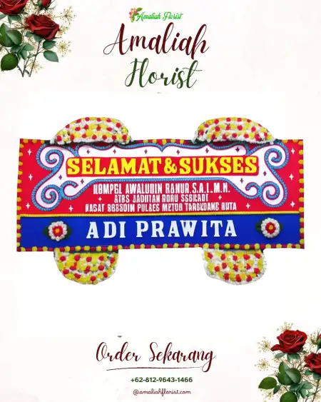 Papan Bunga Ucapan Selamat Sidorejo Lor